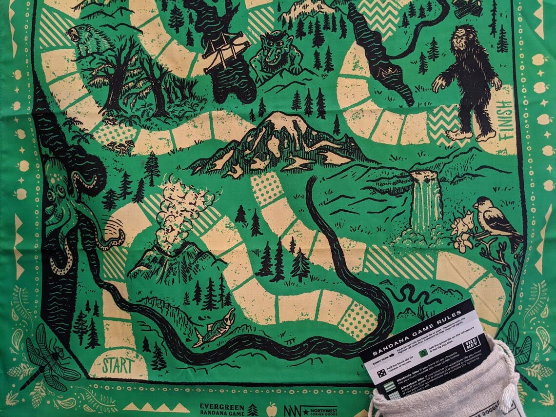 Evergreen Bandana Board Game - DIGS