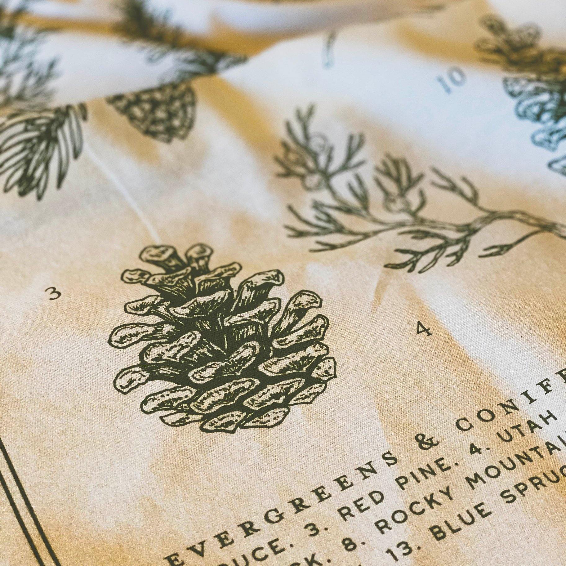 Evergreens of North America Bandana - DIGS
