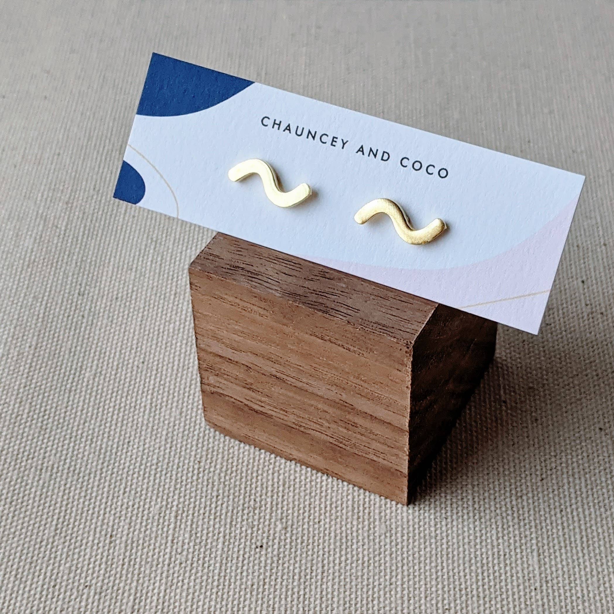 Everyday Squiggle Studs - DIGS