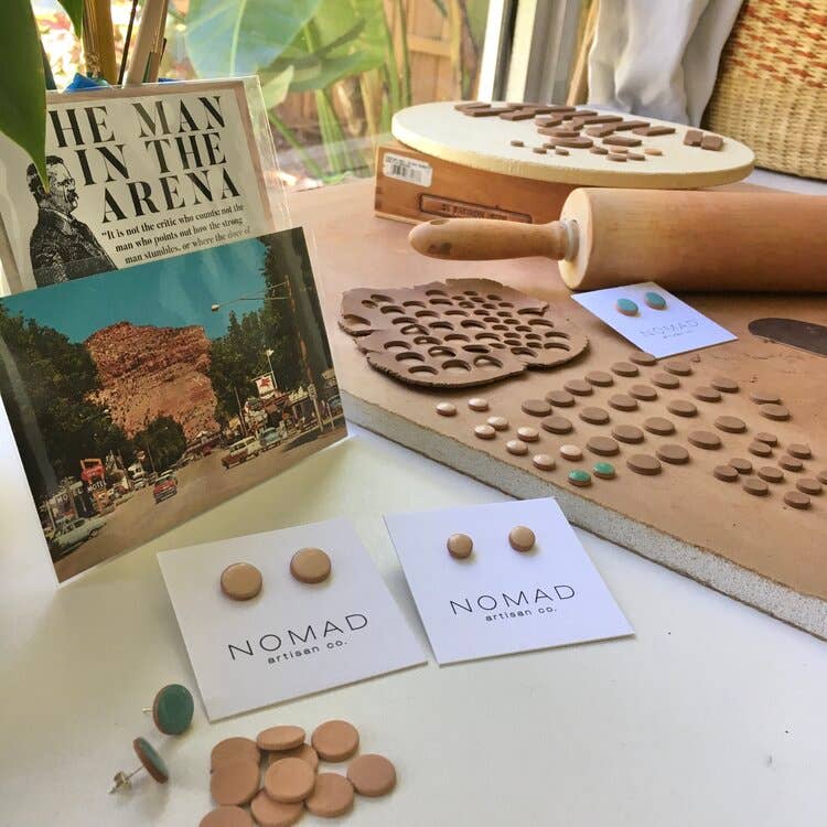 Everyday Tomboy Ceramic Earrings  - DIGS