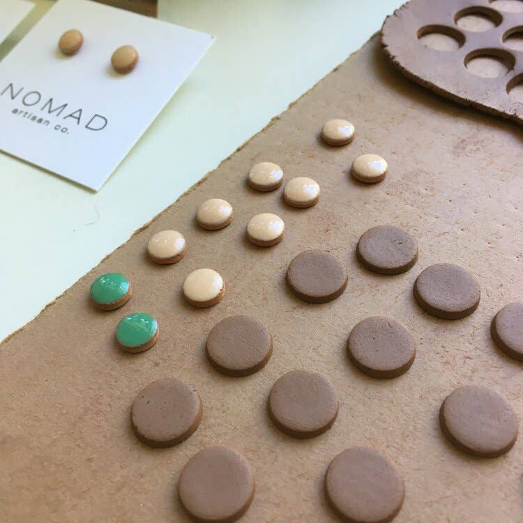 Everyday Tomboy Ceramic Earrings  - DIGS