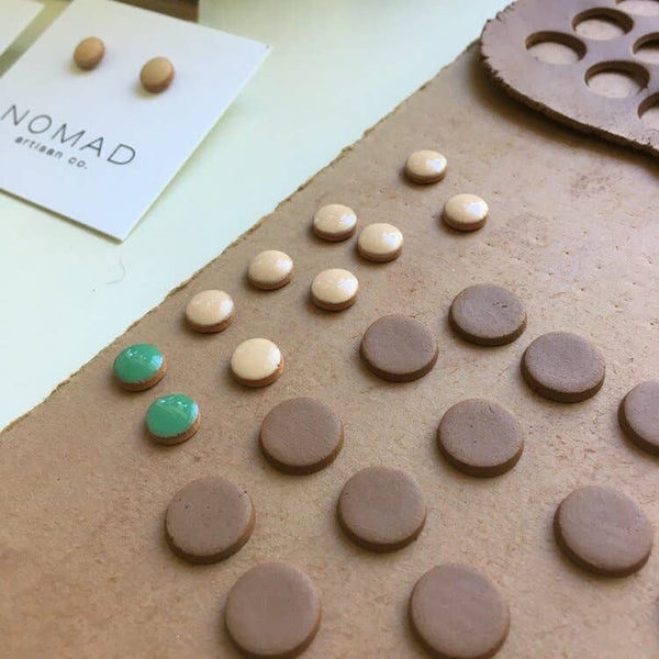 Everyday Tomboy Ceramic Earrings  - DIGS