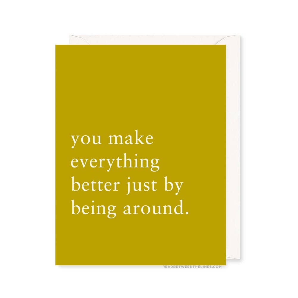 Everything Better Card - DIGS