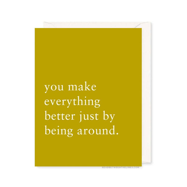 Everything Better Card - DIGS