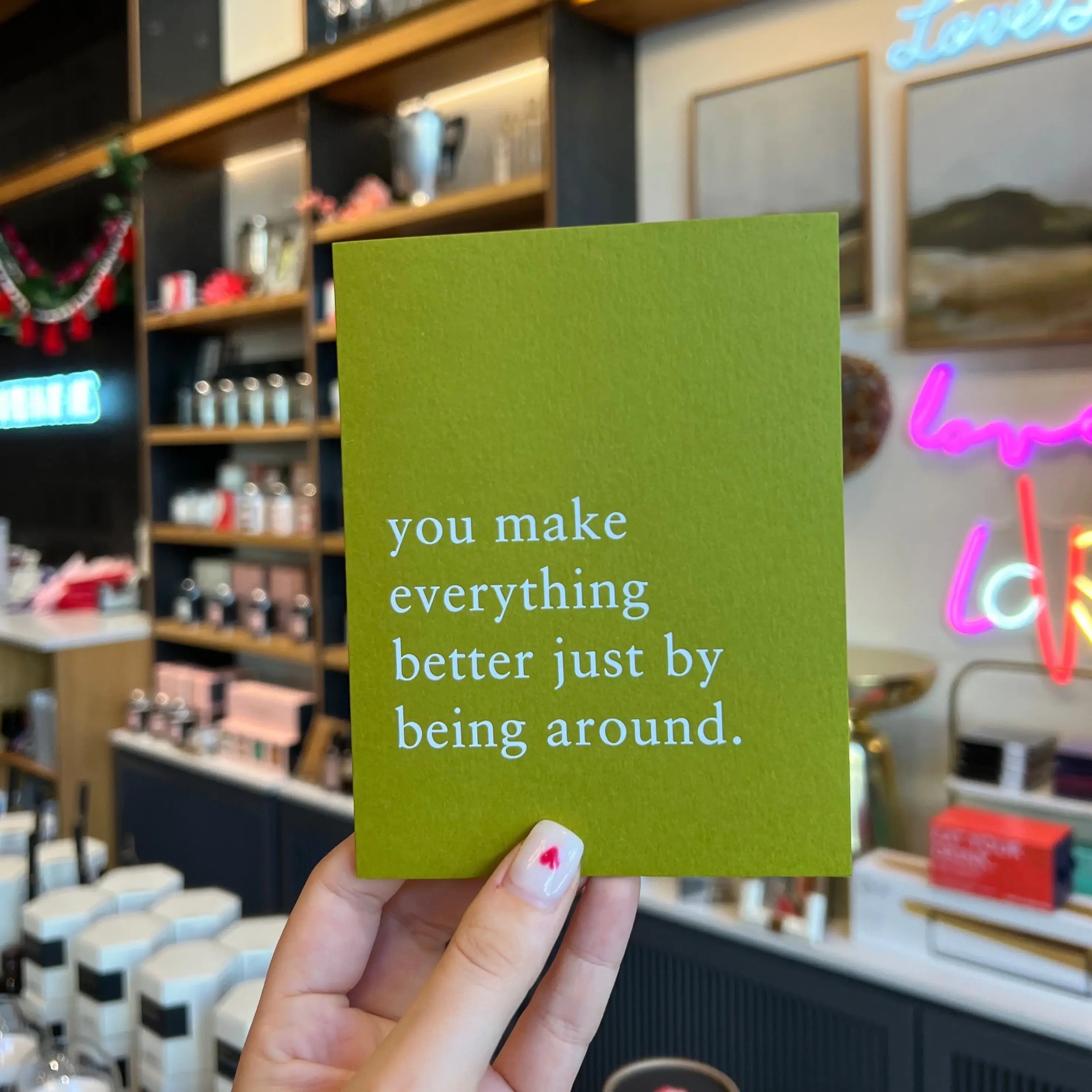 Everything Better Card - DIGS