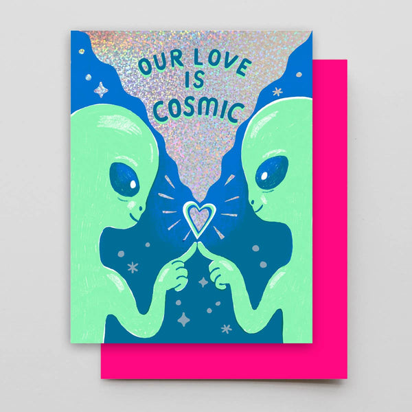 Extraterrestrial Love Card - DIGS