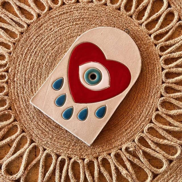 Eye Heart Ceramic Wall Hangers - DIGS