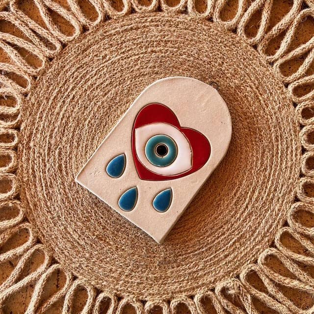 Eye Heart Ceramic Wall Hangers - DIGS