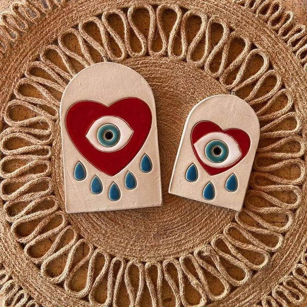 Eye Heart Ceramic Wall Hangers - DIGS
