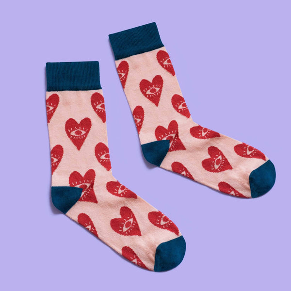 Eye Heart U Socks - DIGS