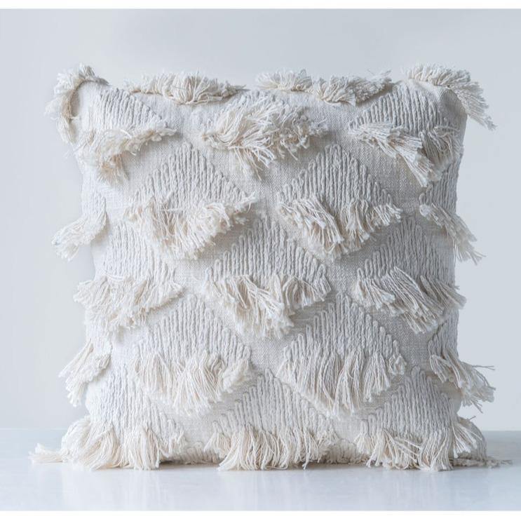 Eyelash Fringe Pillow - DIGS