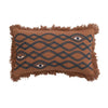 Eyes Embroidered Lumbar Pillow - DIGS