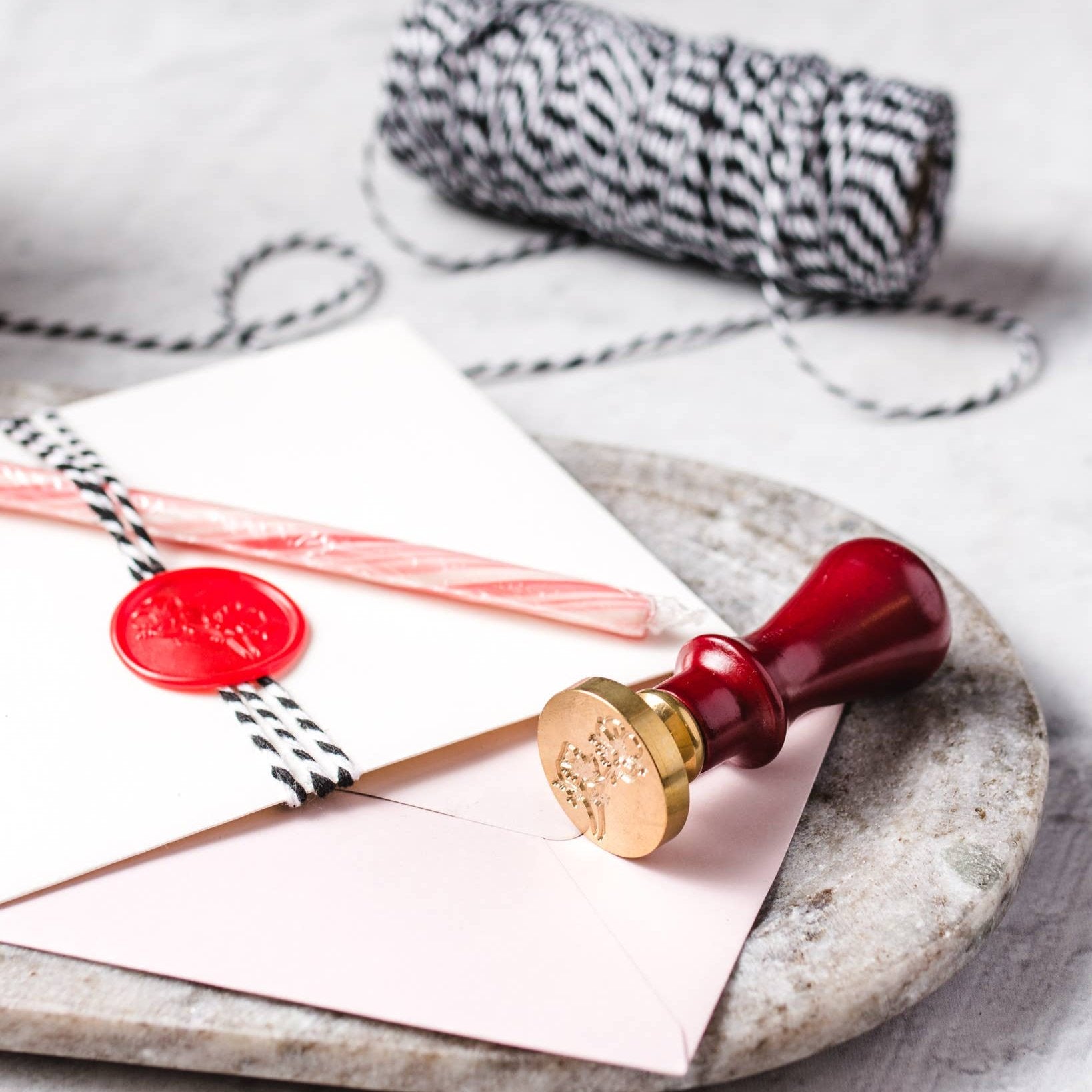 Wax Seal Stamp and Wax Stick Set