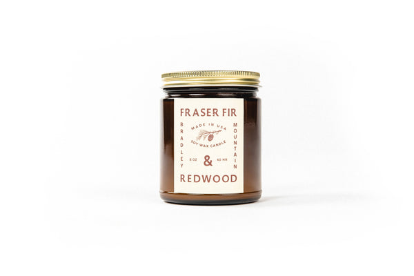 Fraser Fir & Redwood Candle