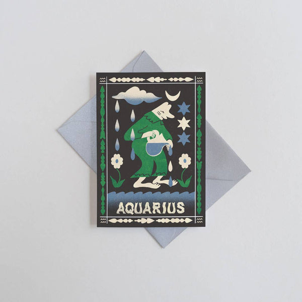 Aquarius Mini Card