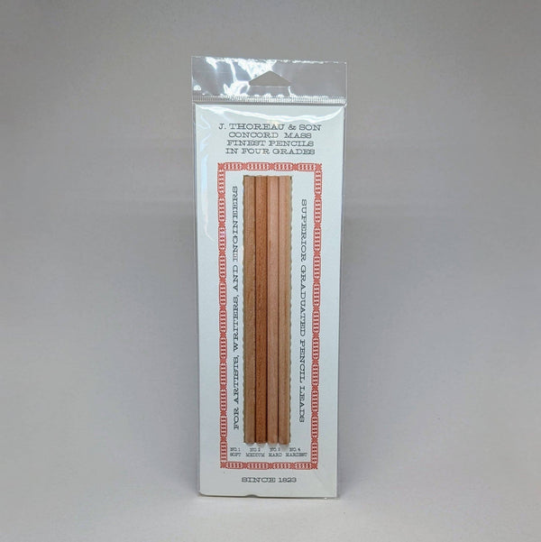 Thoreau & Son - Finest Pencil Set of 4