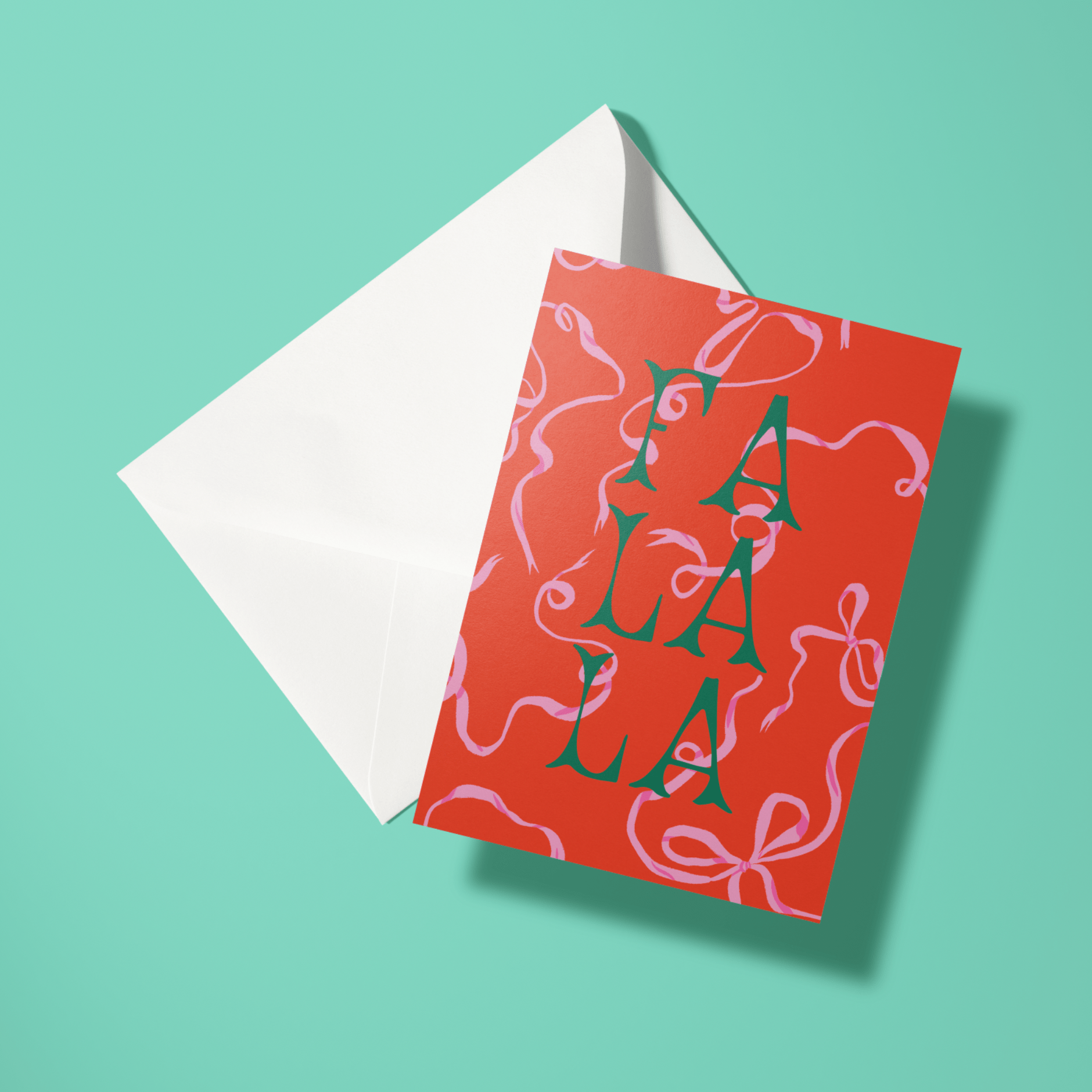 FA LA LA Holiday Card - DIGS