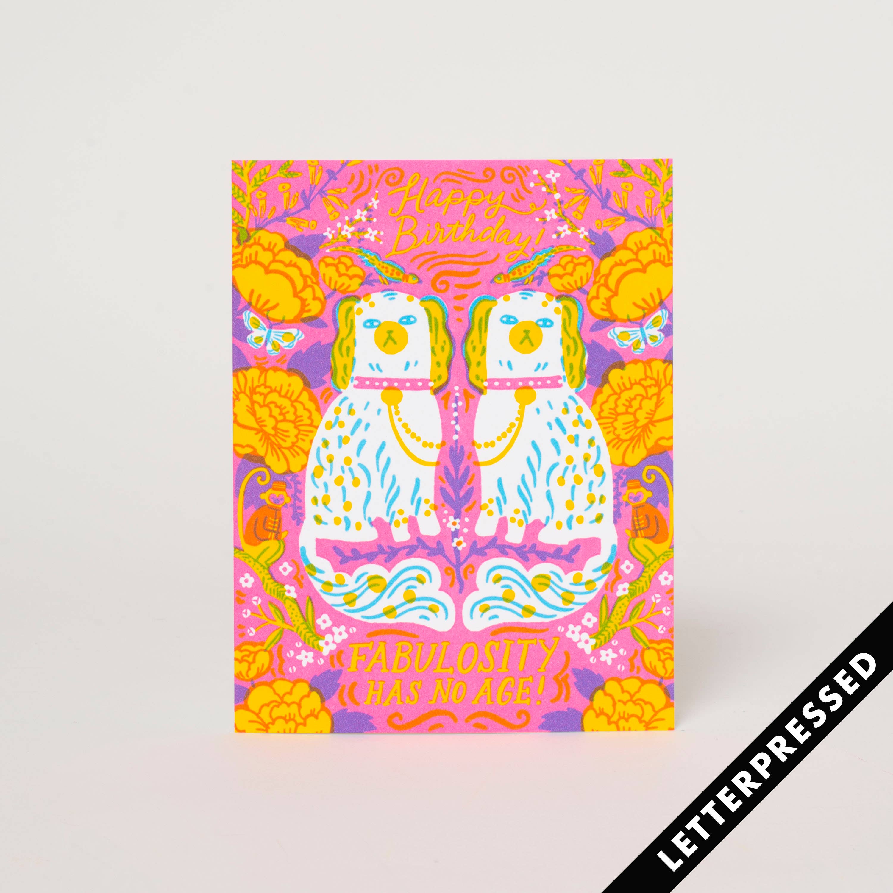 Fabulosity Birthday Spaniels Card - DIGS