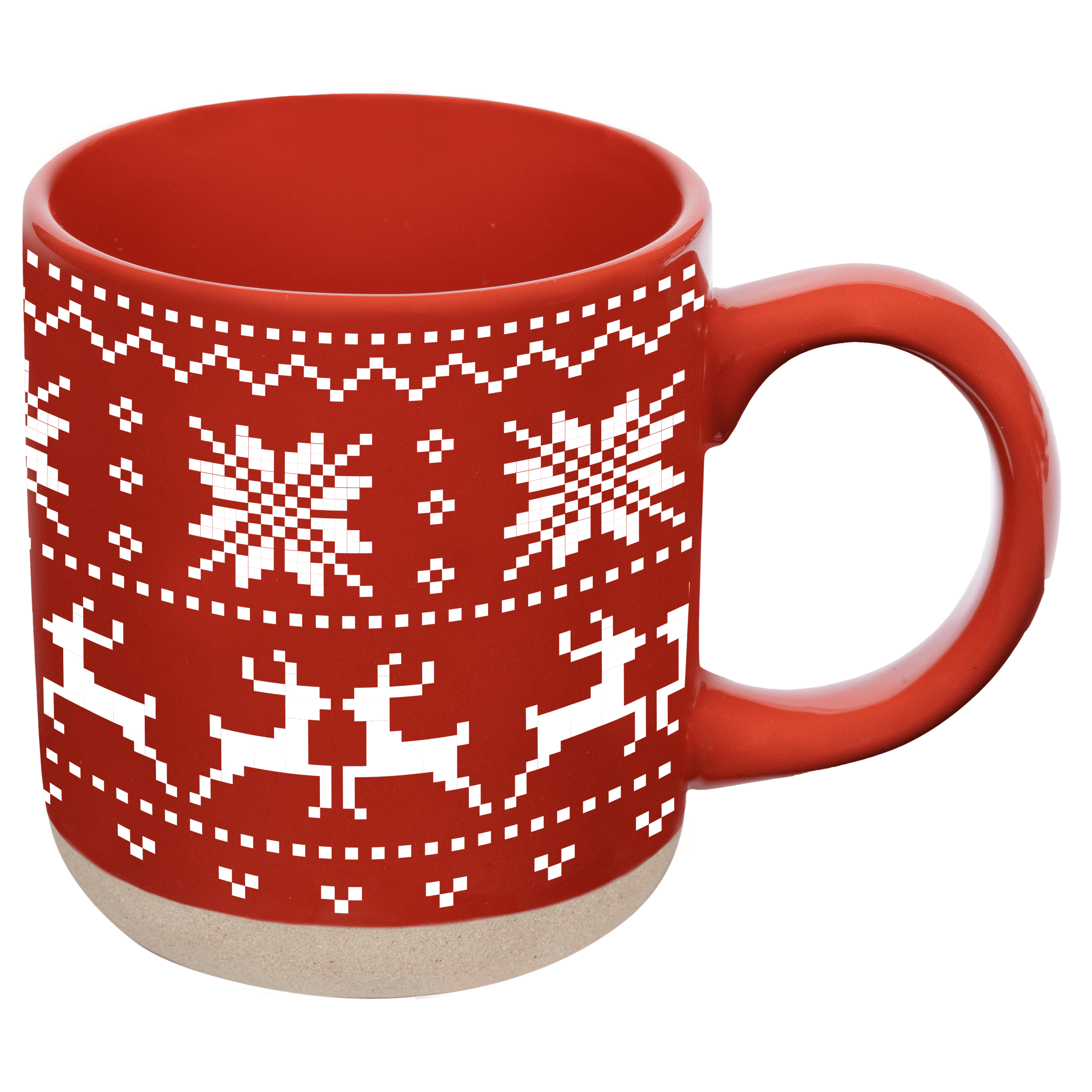 Fair Isle Sweater Stoneware Coffee Mug - DIGS