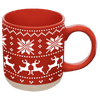 Fair Isle Sweater Stoneware Coffee Mug - DIGS