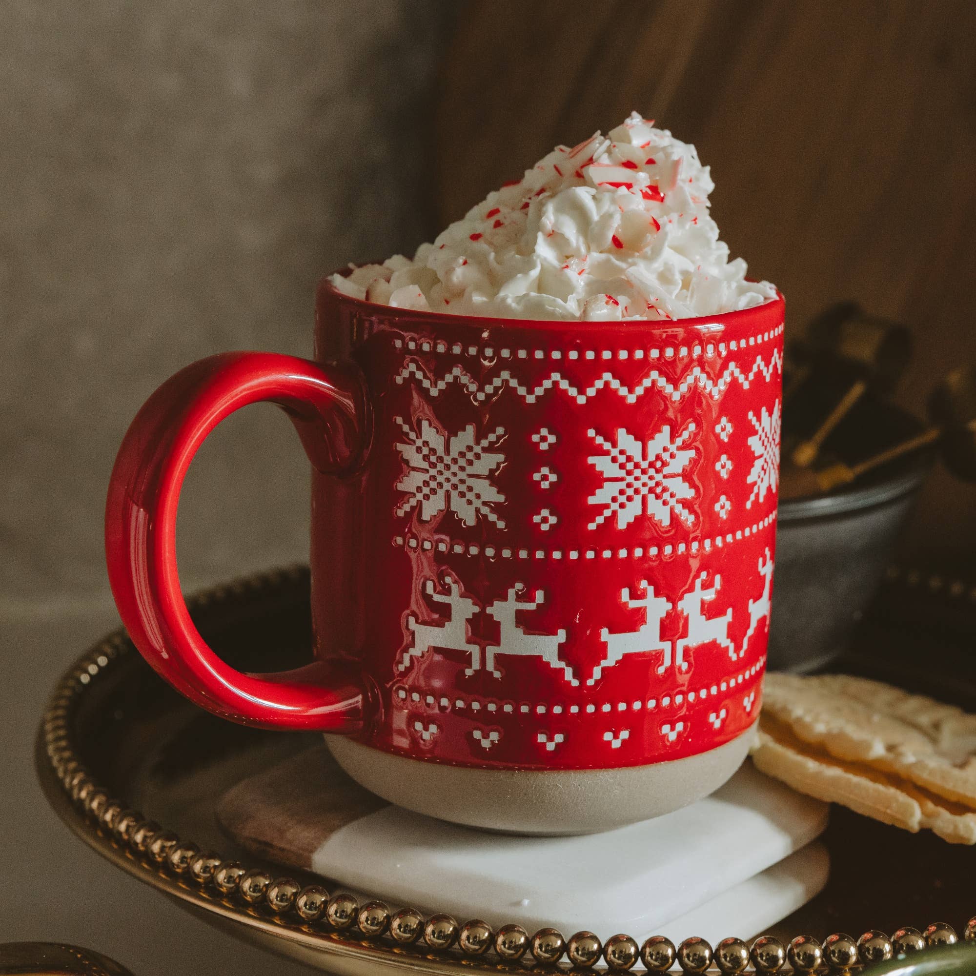 Fair Isle Sweater Stoneware Coffee Mug - DIGS
