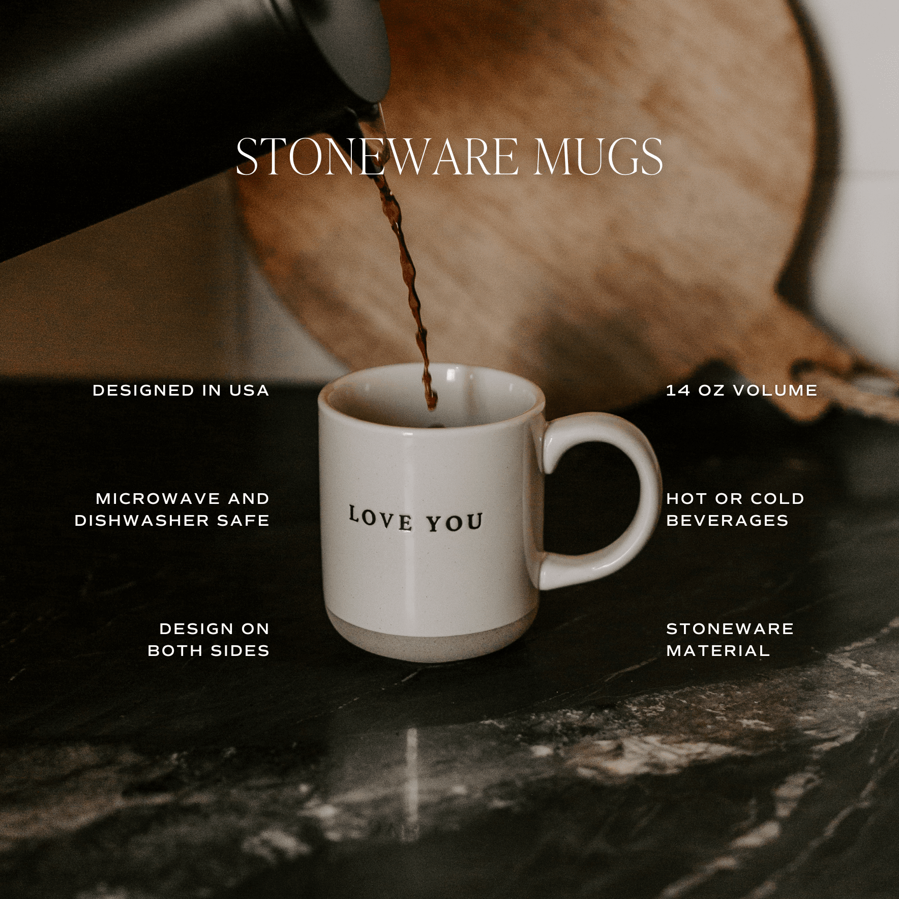 Fair Isle Sweater Stoneware Coffee Mug - DIGS