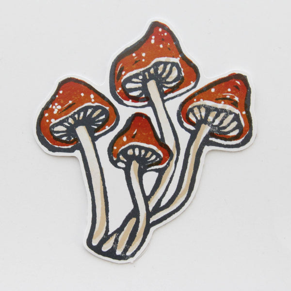 Fairy Cap Mushroom Sticker - DIGS