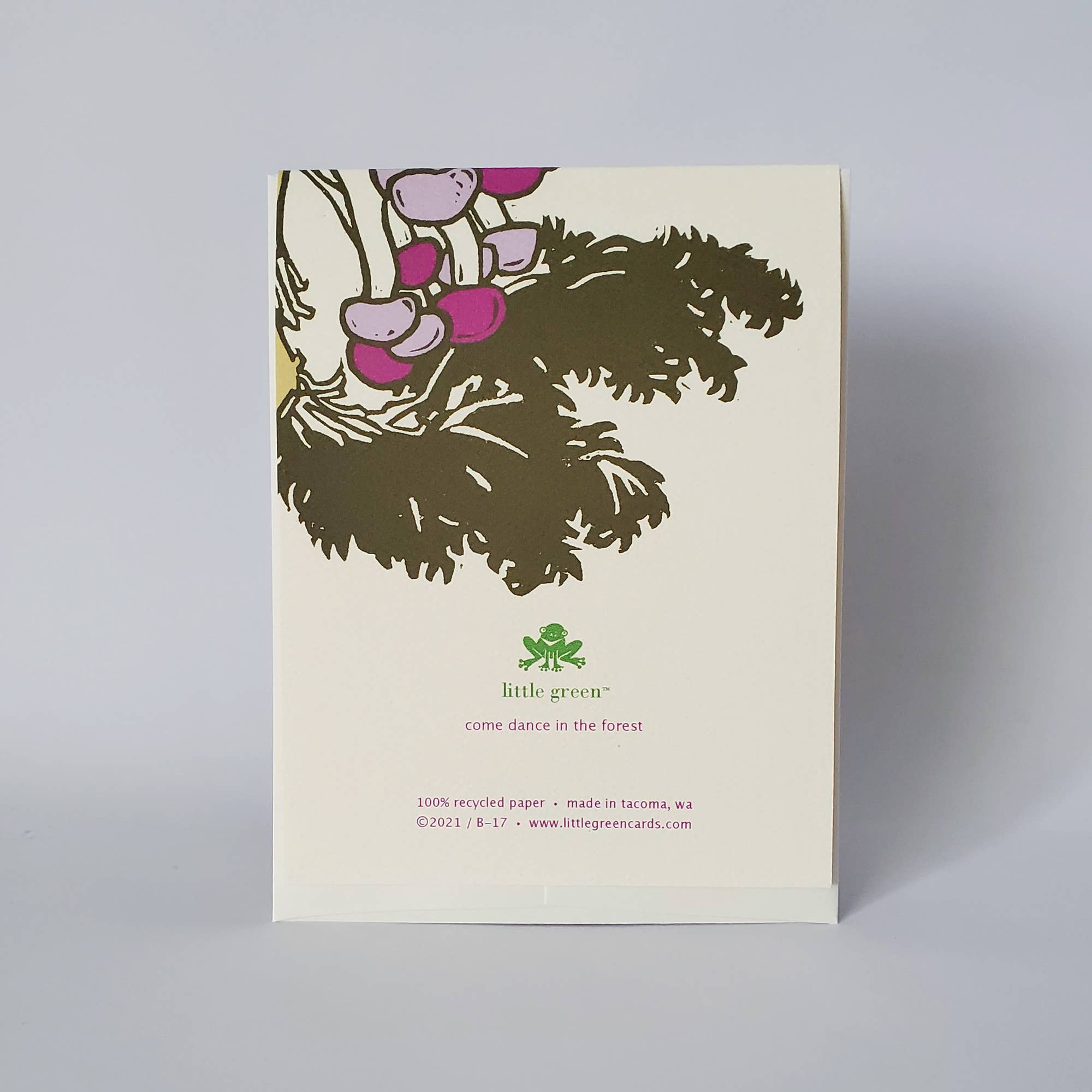 Fairy Mushroom Celebration Card - DIGS