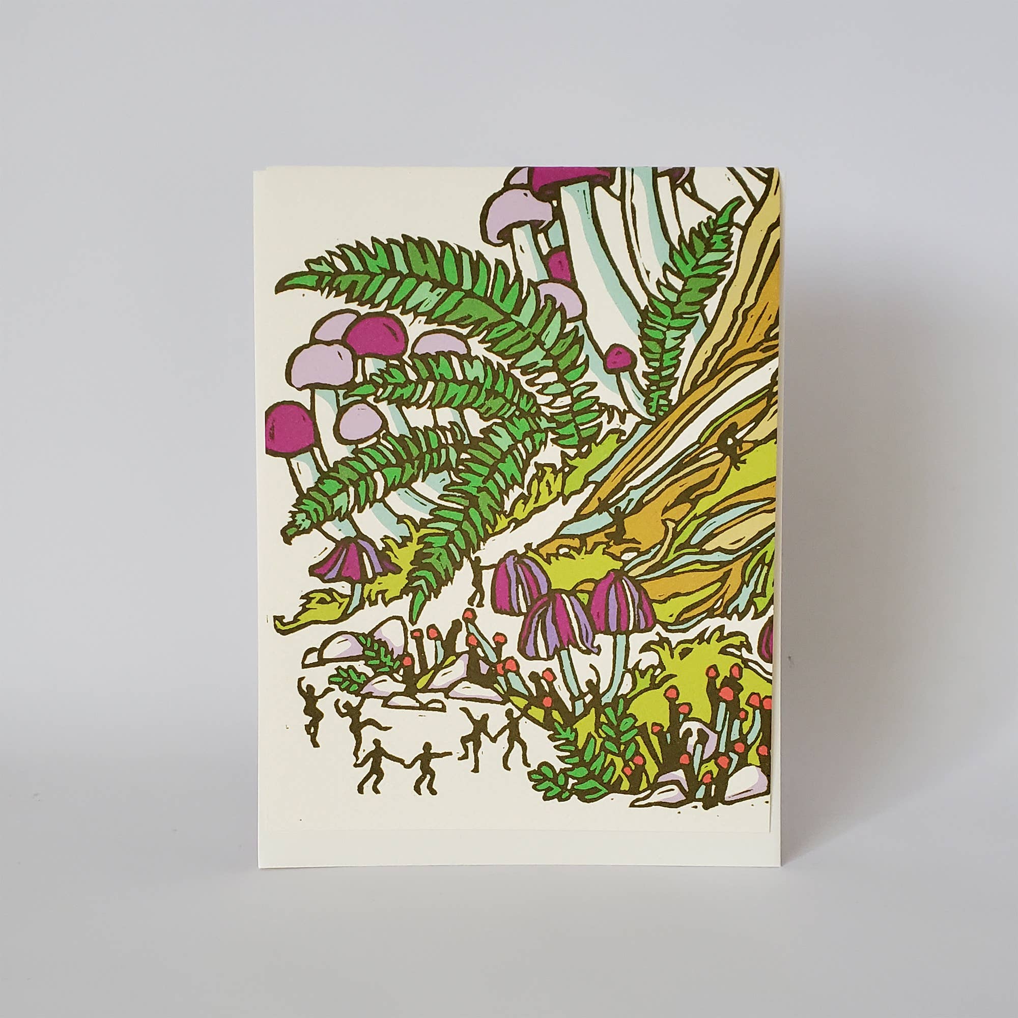 Fairy Mushroom Celebration Card - DIGS