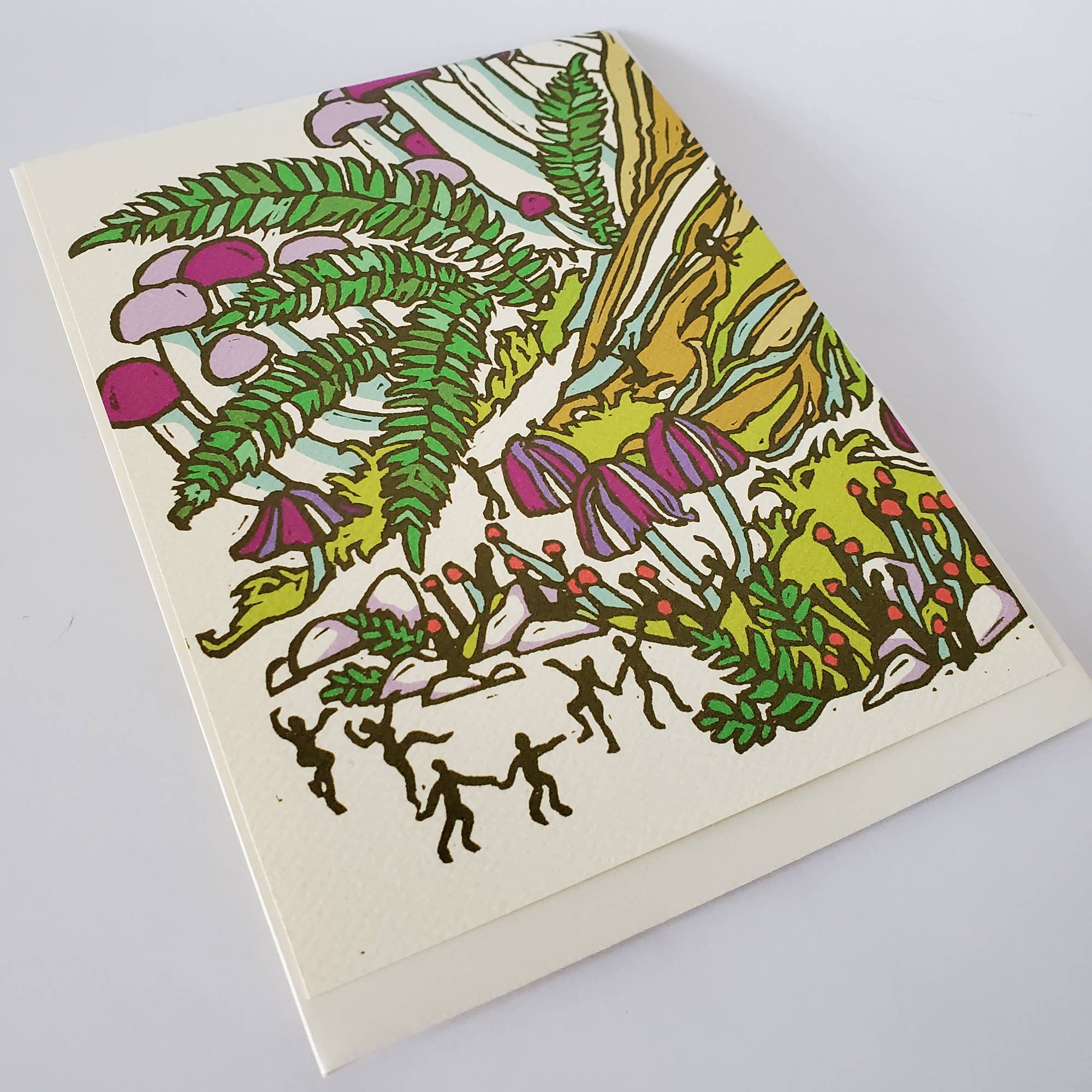 Fairy Mushroom Celebration Card - DIGS