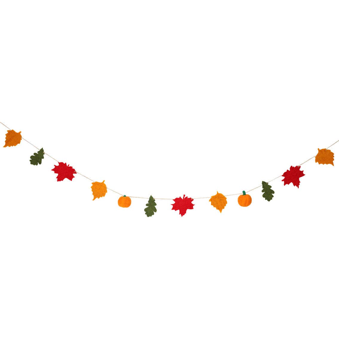 Fall Felt Leaf Garland - DIGS