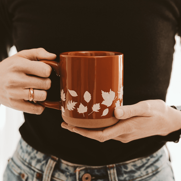 Fall Leaves Stoneware Mug - DIGS