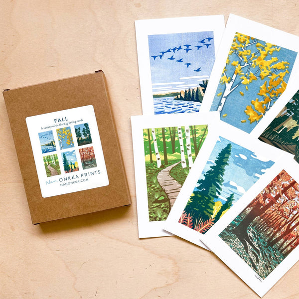 Fall Themed Boxed Cards - DIGS
