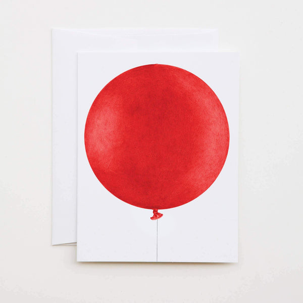 Fancy Balloon Note Card - DIGS