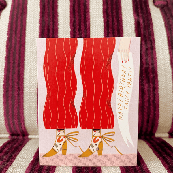 Fancy Pants Birthday Card - DIGS