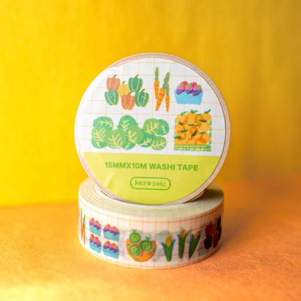 Farmers Market Washi Tape - DIGS