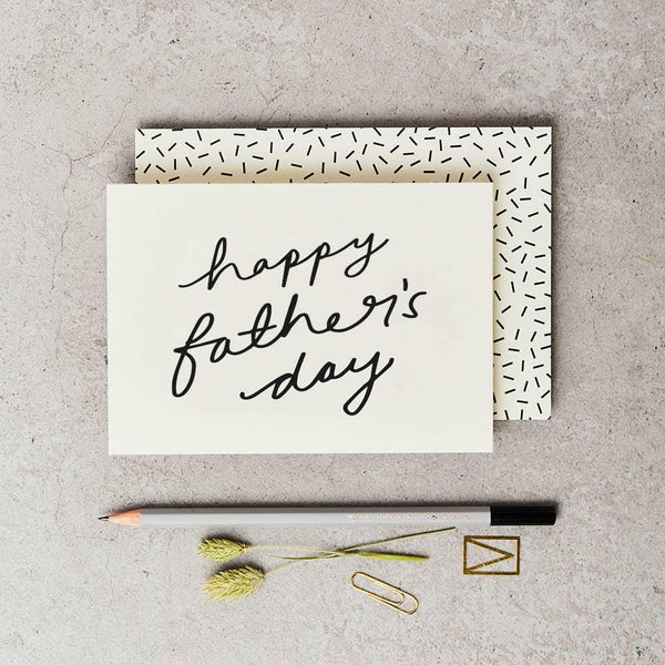 Father's Day Script Card - DIGS