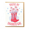 Favorite Gal Card - DIGS