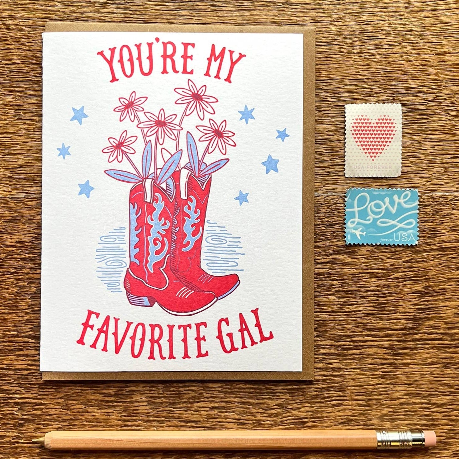 Favorite Gal Card - DIGS