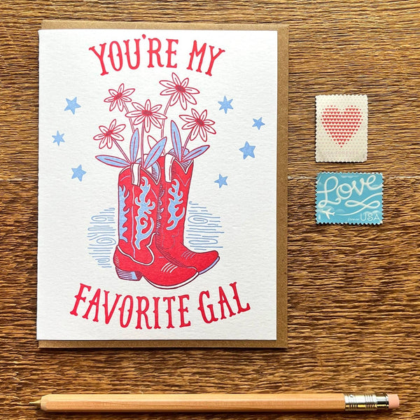 Favorite Gal Card - DIGS