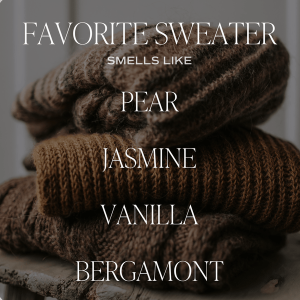 Favorite Sweater Candle - 15oz - DIGS