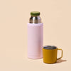 The Get Out Insulated Canteen Thermos: Pink