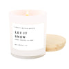 Let It Snow Candle