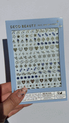Nail Art Stickers: See No Evil