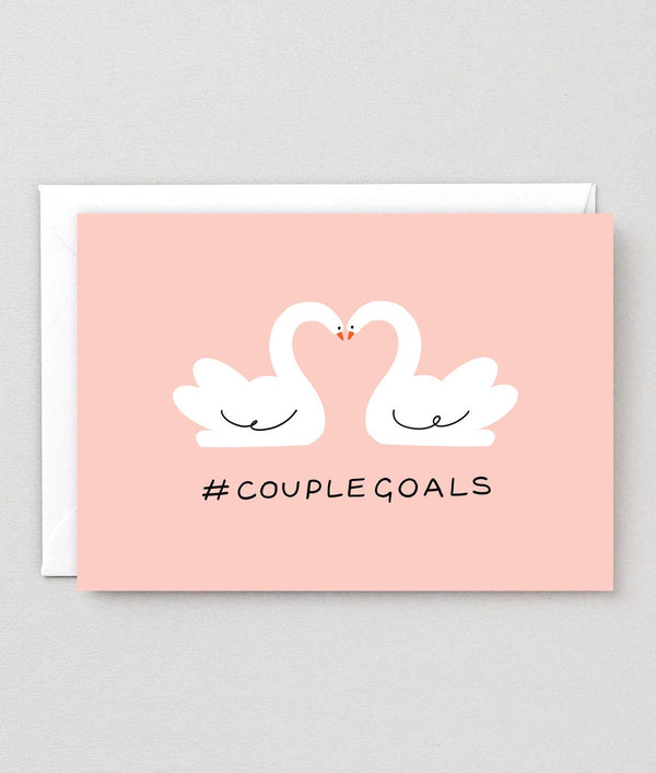 Couple Goals Wedding Card