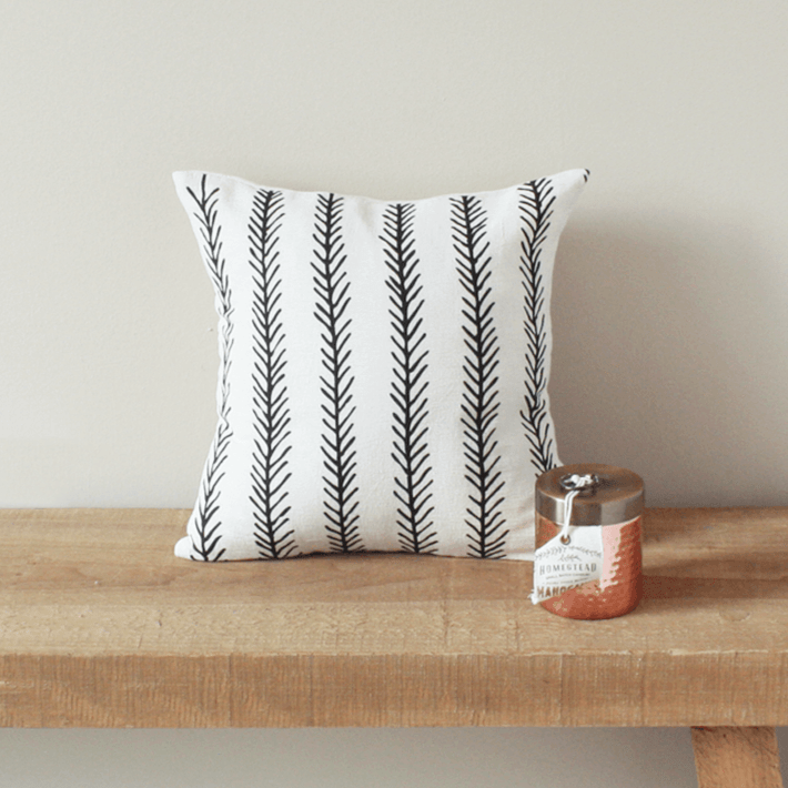 Feather Organic Cotton Pillow - DIGS