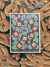 February Month Flowers Card - DIGS