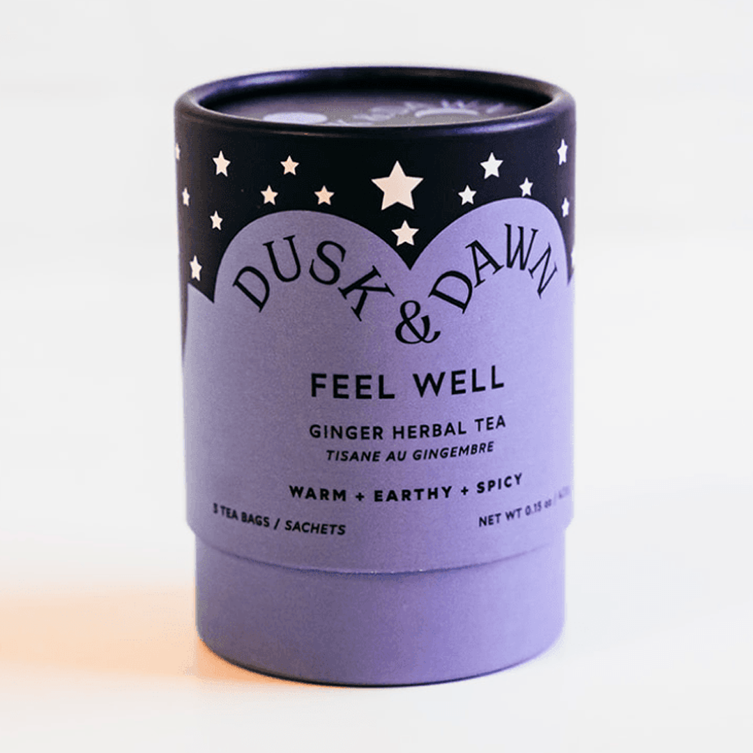 Feel Well Ginger Herbal Tea Tube - DIGS