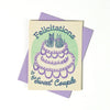 Felicitations to the Sweet Couple Cat Wedding Card - DIGS