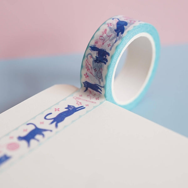 Feline Sticky Washi Tape - DIGS